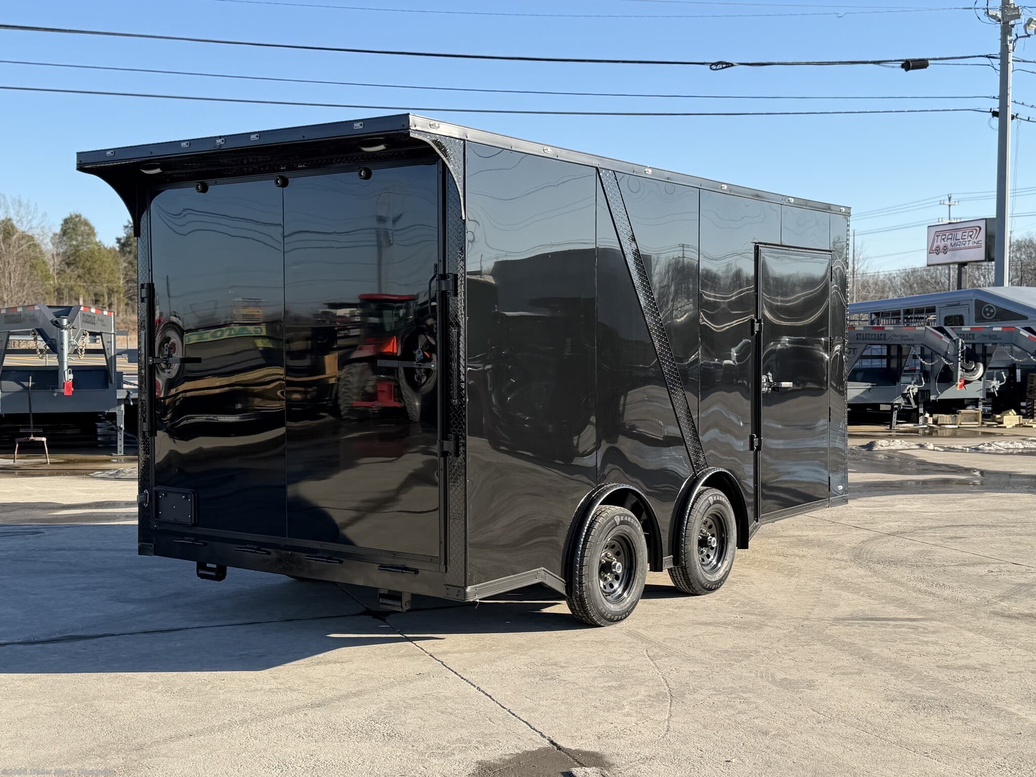 2026 Black Label 8.5X16 Toy Hauler by Steel Pines Cargo from Trailer Mart - Clarksville in Clarksville, Tennessee