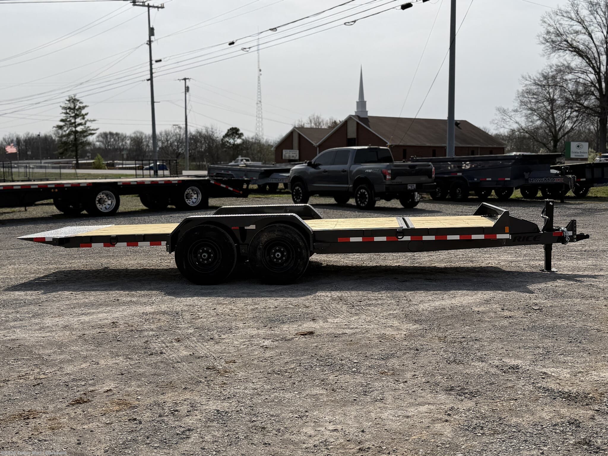 New 2026 Rice Trailers 14k Partial Tilt 16+4 available in Clarksville, Tennessee