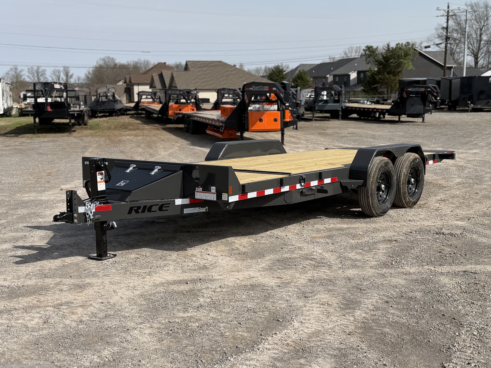 2026 Rice Trailers 14k Partial Tilt 16+4