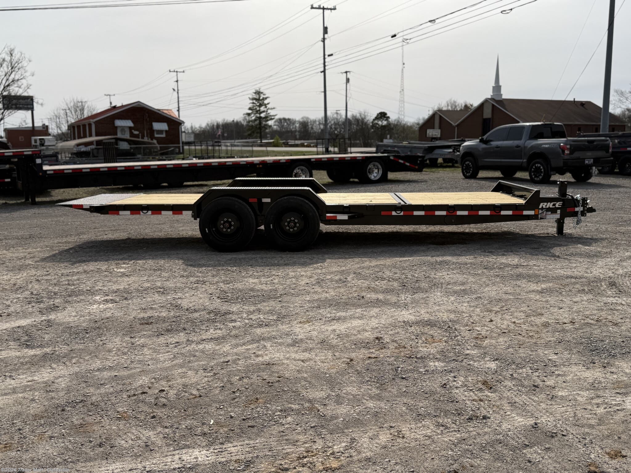 New 2026 Rice Trailers 16+4 16k HD Split Tilt available in Clarksville, Tennessee