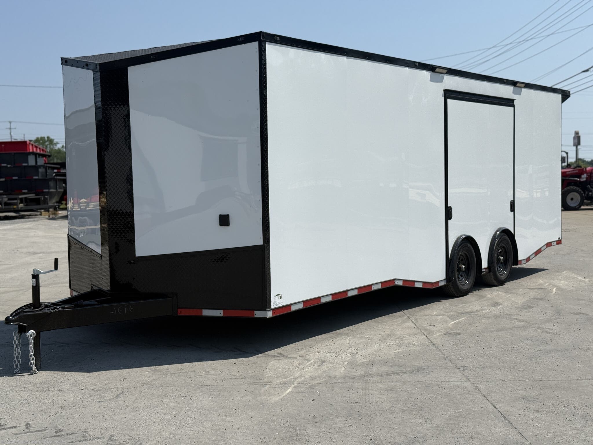 2026 Steel Pines Cargo Black Label 28' Finished Interior w/ Escape Door