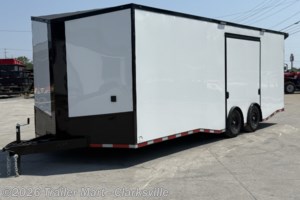 2026 Steel Pines Cargo Black Label 28' Finished Interior w/ Escape Door