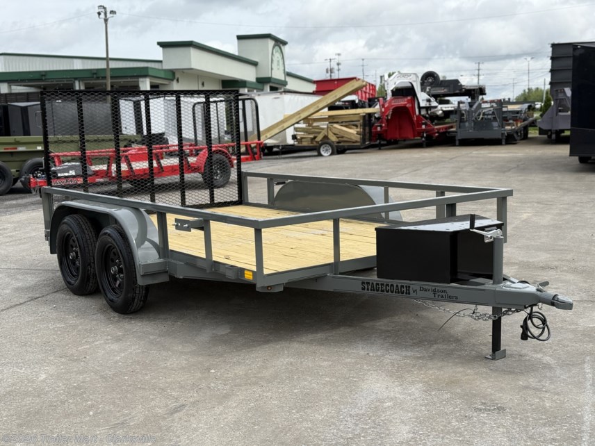 New 2026 Davidson Trailers 83"x14' Stagecoach Tandem Utility available in Clarksville, Tennessee