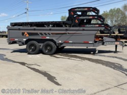 2026 RawMaxx Knight Edition 7x16 14k MidSide Dump - New Dump Trailer for sale by Trailer Mart - Clarksville in Clarksville, Tennessee