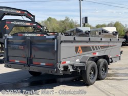 2026 Knight Edition 7x16 14k MidSide Dump by RawMaxx from Trailer Mart - Clarksville in Clarksville, Tennessee
