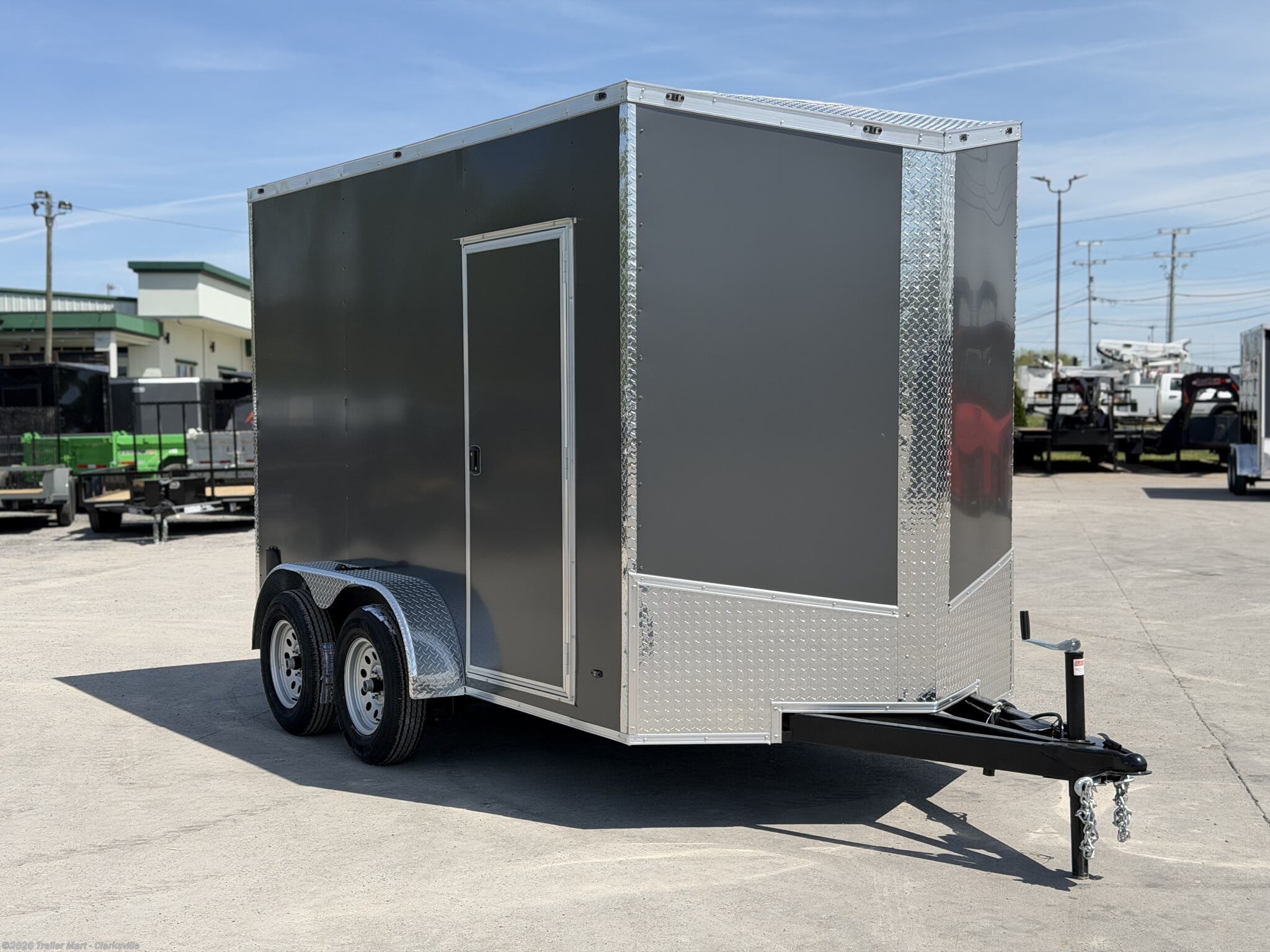 2026 Steel Pines Cargo Black Label 6x12' Enclosed