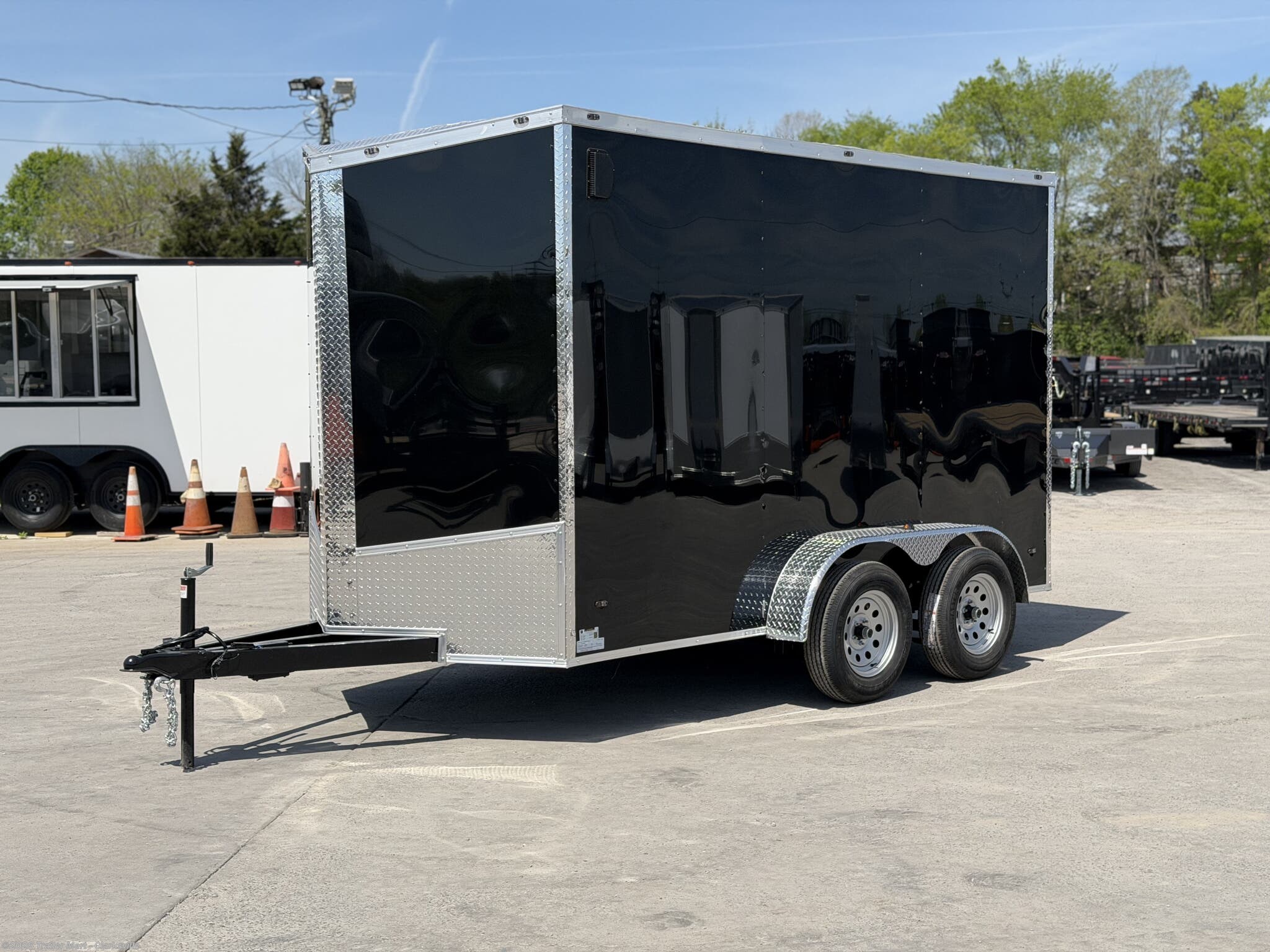 2026 Black Label 6x12' Enclosed by Steel Pines Cargo from Trailer Mart - Clarksville in Clarksville, Tennessee