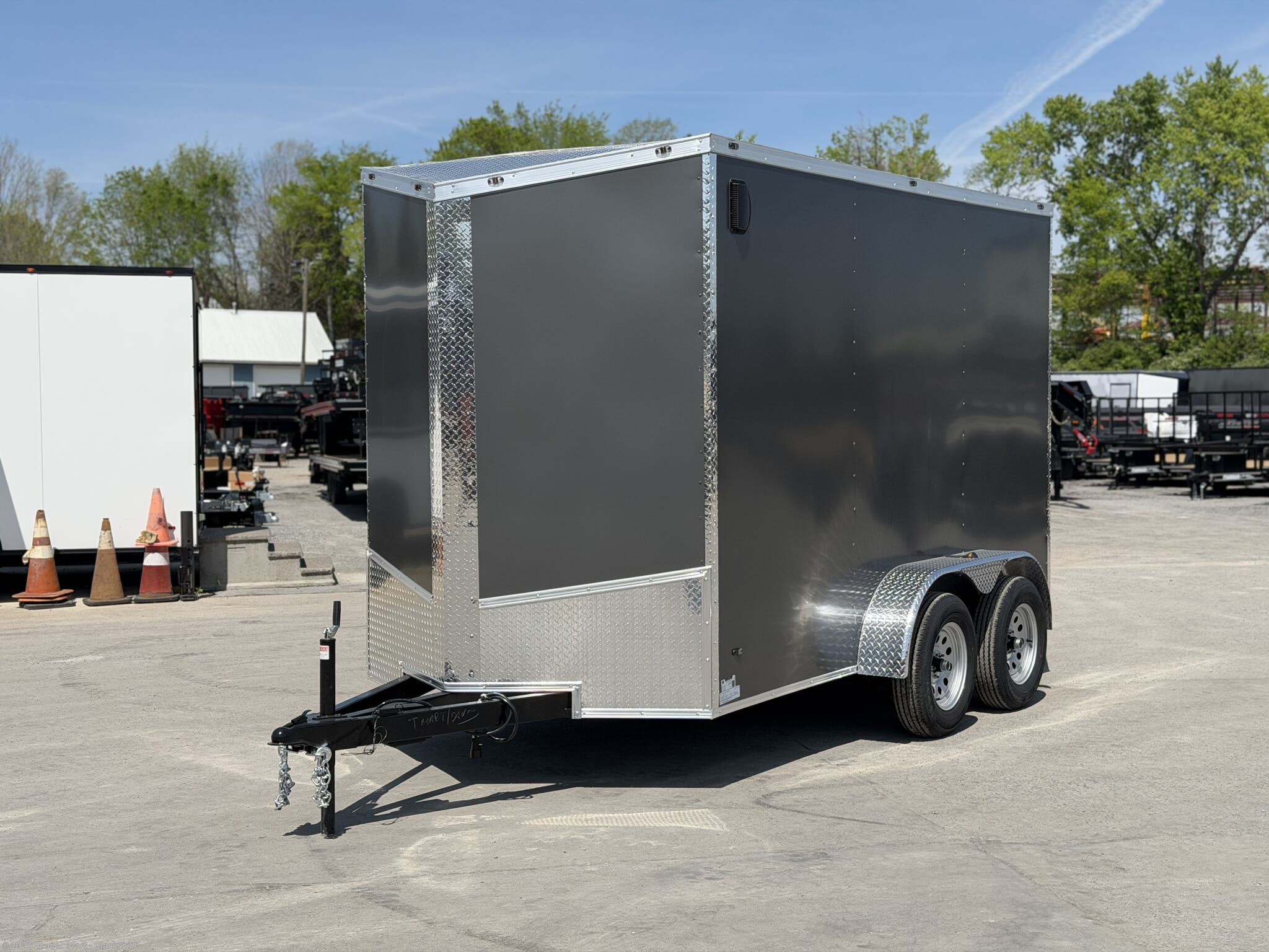 2026 Black Label 6x12' Enclosed by Steel Pines Cargo from Trailer Mart - Clarksville in Clarksville, Tennessee