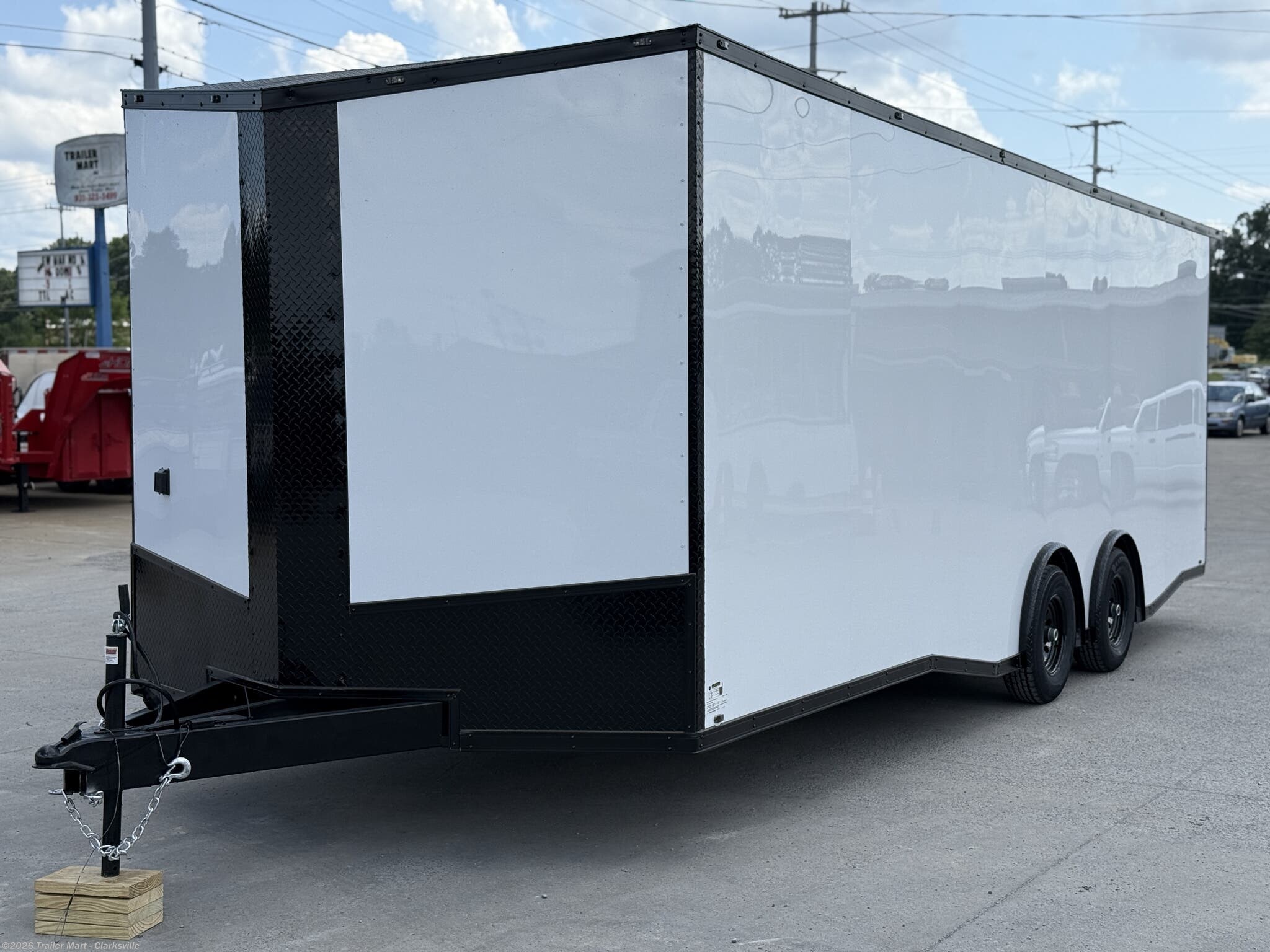 2026 Steel Pines Cargo Black Label 8.5x24' Race Trailer