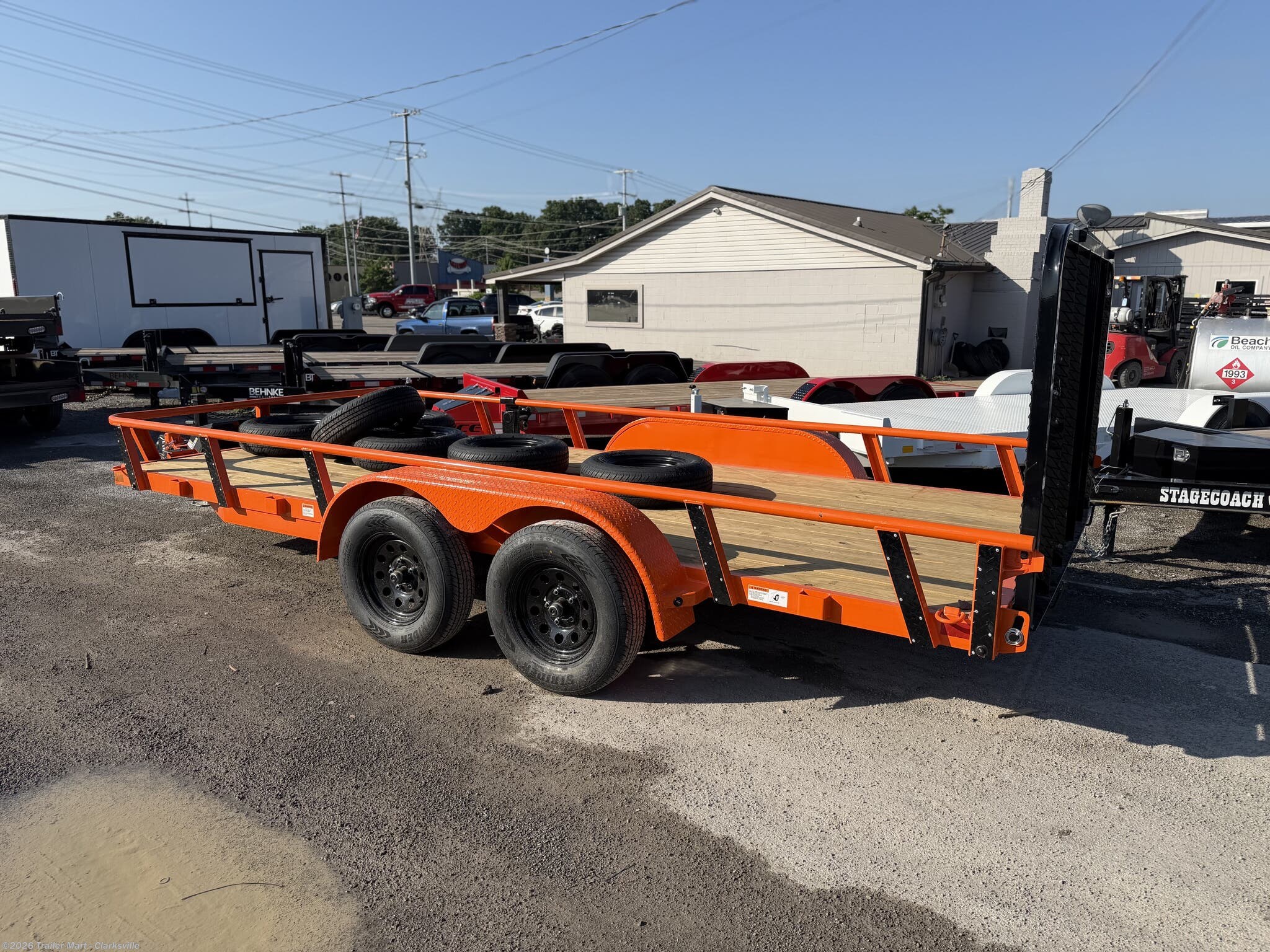 2026 RawMaxx UTX 7x16 Utility - New Utility Trailer for sale by Trailer Mart - Clarksville in Clarksville, Tennessee