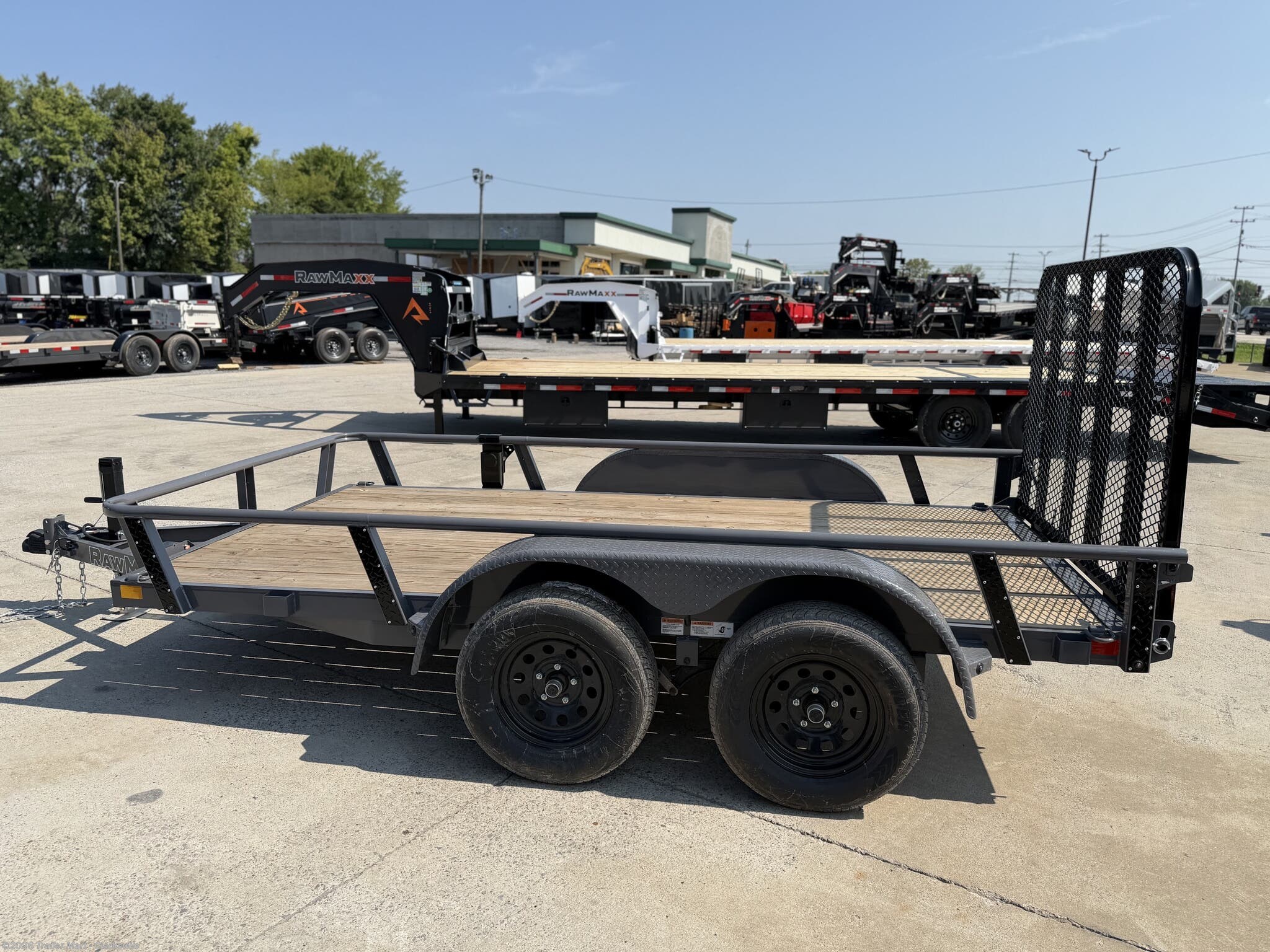 2026 RawMaxx UTX 7x12 Utility - New Utility Trailer for sale by Trailer Mart - Clarksville in Clarksville, Tennessee