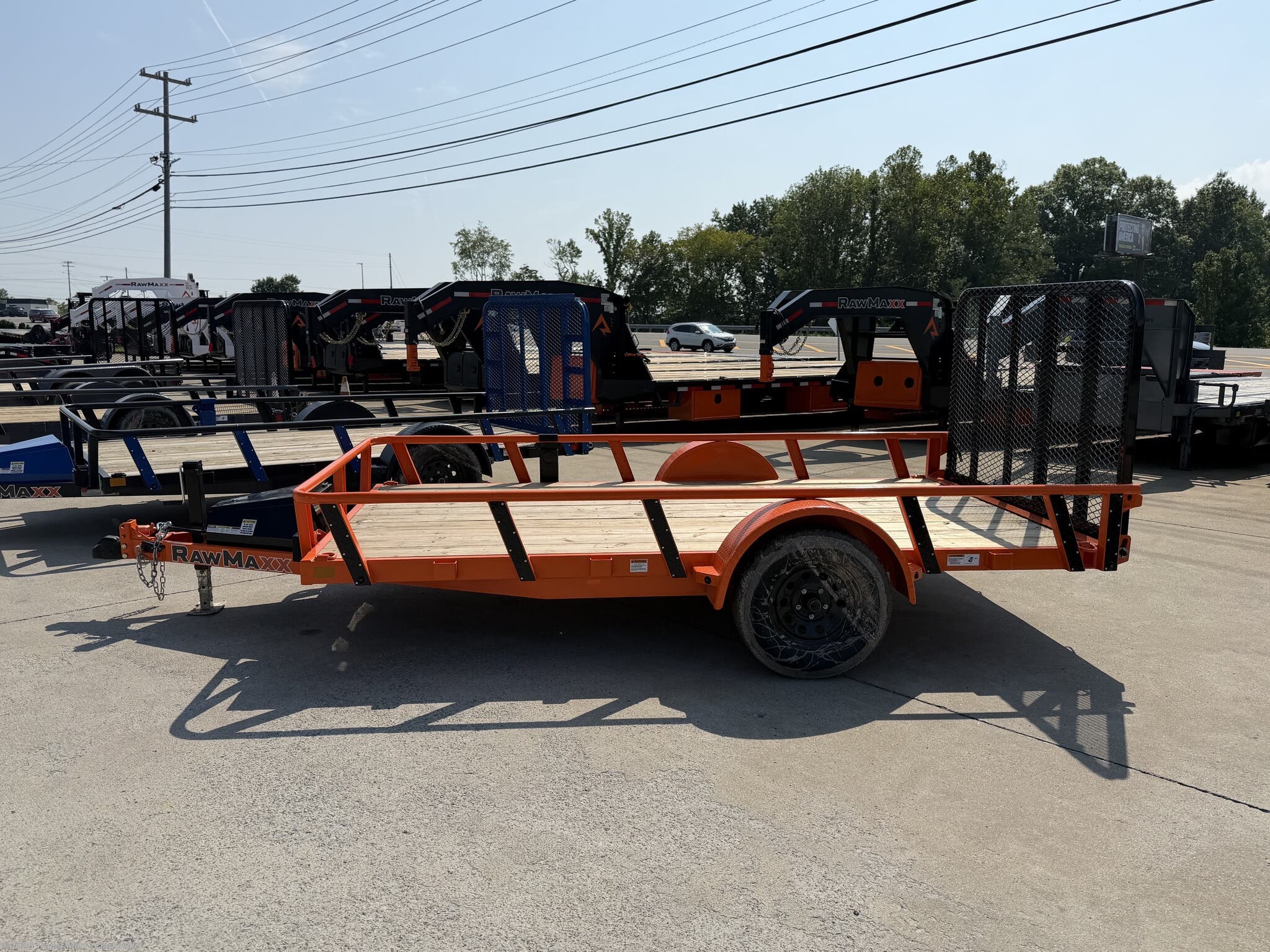 2026 RawMaxx UTX 7x12 Utility - New Utility Trailer for sale by Trailer Mart - Clarksville in Clarksville, Tennessee