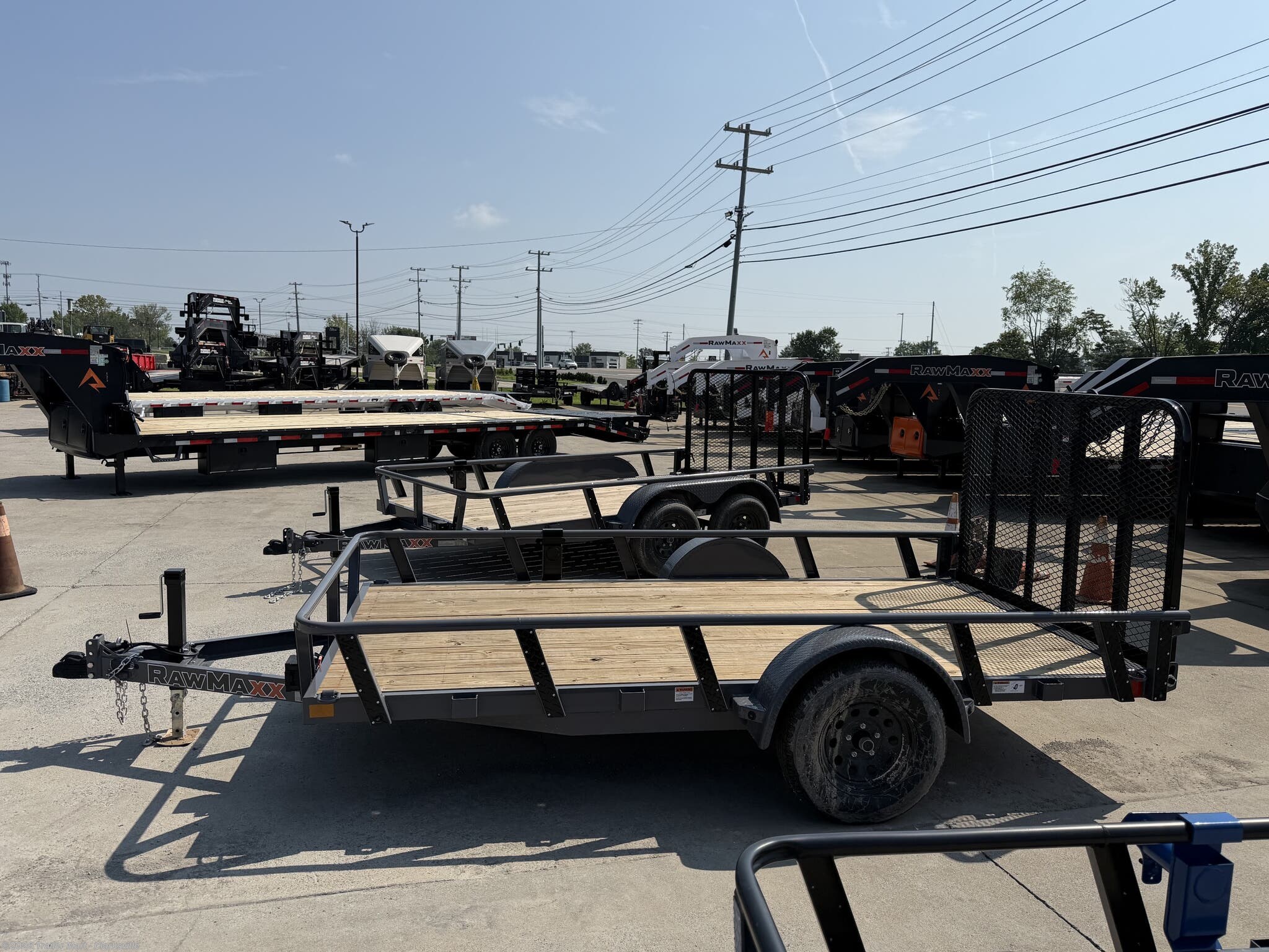 2026 RawMaxx UTX 7x12 Utility - New Utility Trailer for sale by Trailer Mart - Clarksville in Clarksville, Tennessee