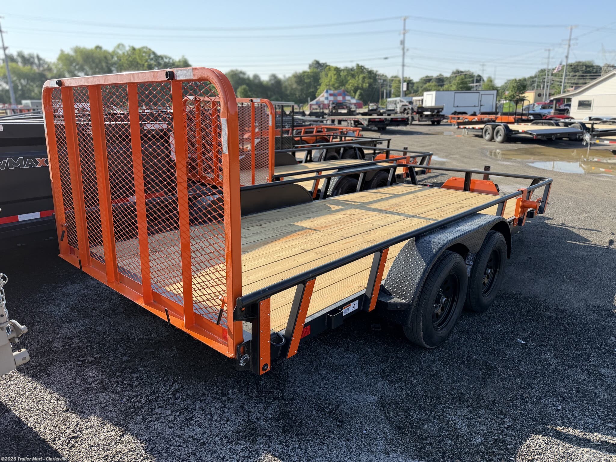 2026 RawMaxx UTX 7x16 Utility - New Utility Trailer for sale by Trailer Mart - Clarksville in Clarksville, Tennessee