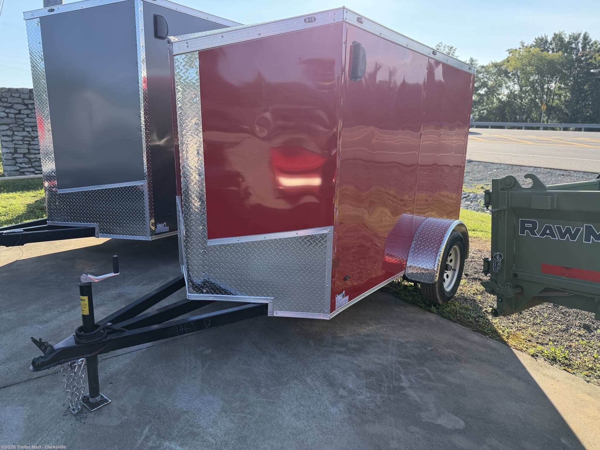 2026 Steel Pines Cargo 5x8 Enclosed Trailer