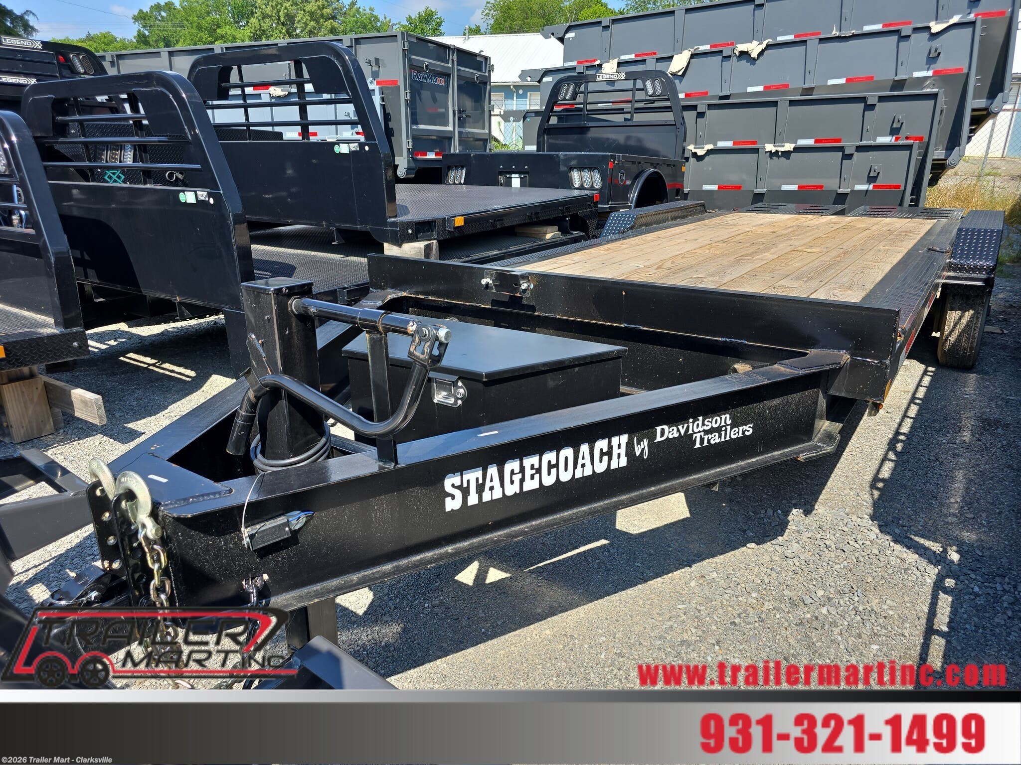 2026 Davidson Trailers 7'X20' EQ TA10
