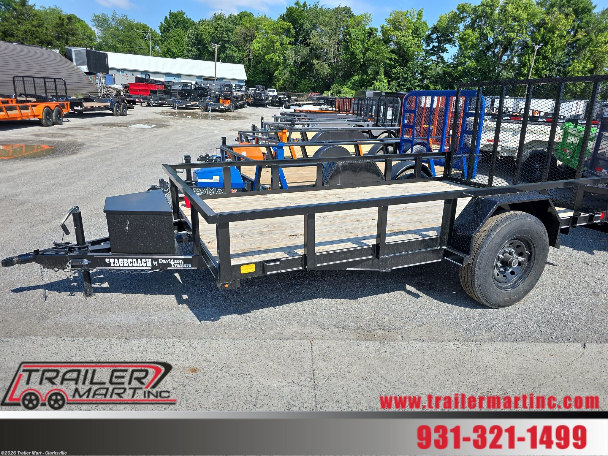 2025 Davidson Trailers 83X12 SQSA35 SQ SA35 - New Utility Trailer for sale by Trailer Mart - Clarksville in Clarksville, Tennessee