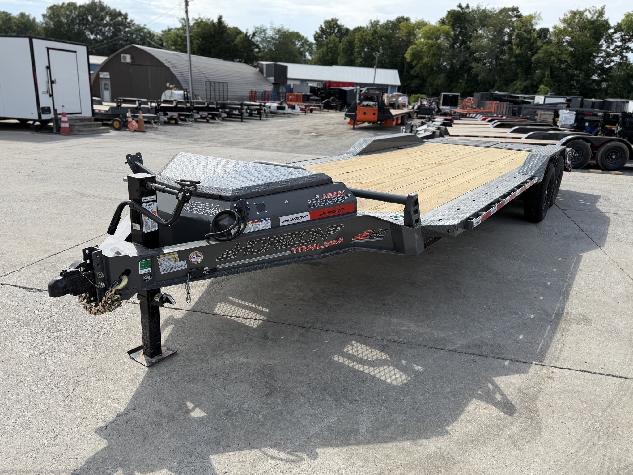 2027 Horizon EHZ 8.5x22' BP EQUIPMENT TRAILER 7K