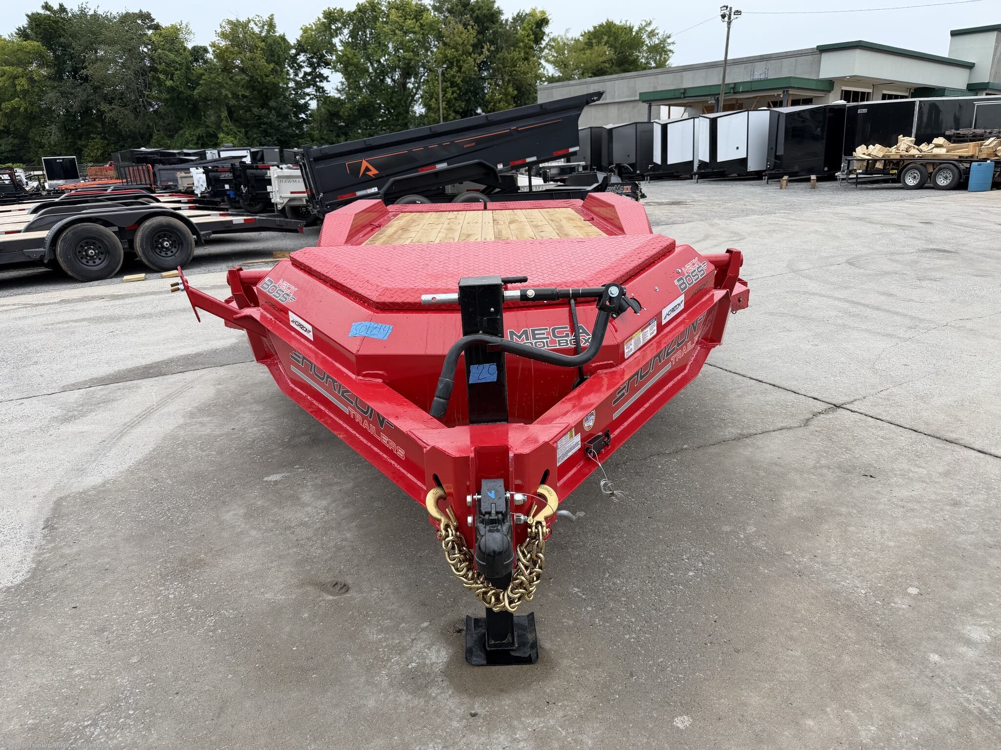 2027 Horizon EHZ 8.5x20' BP EQUIPMENT TRAILER 7K - New Equipment Trailer for sale by Trailer Mart - Clarksville in Clarksville, Tennessee