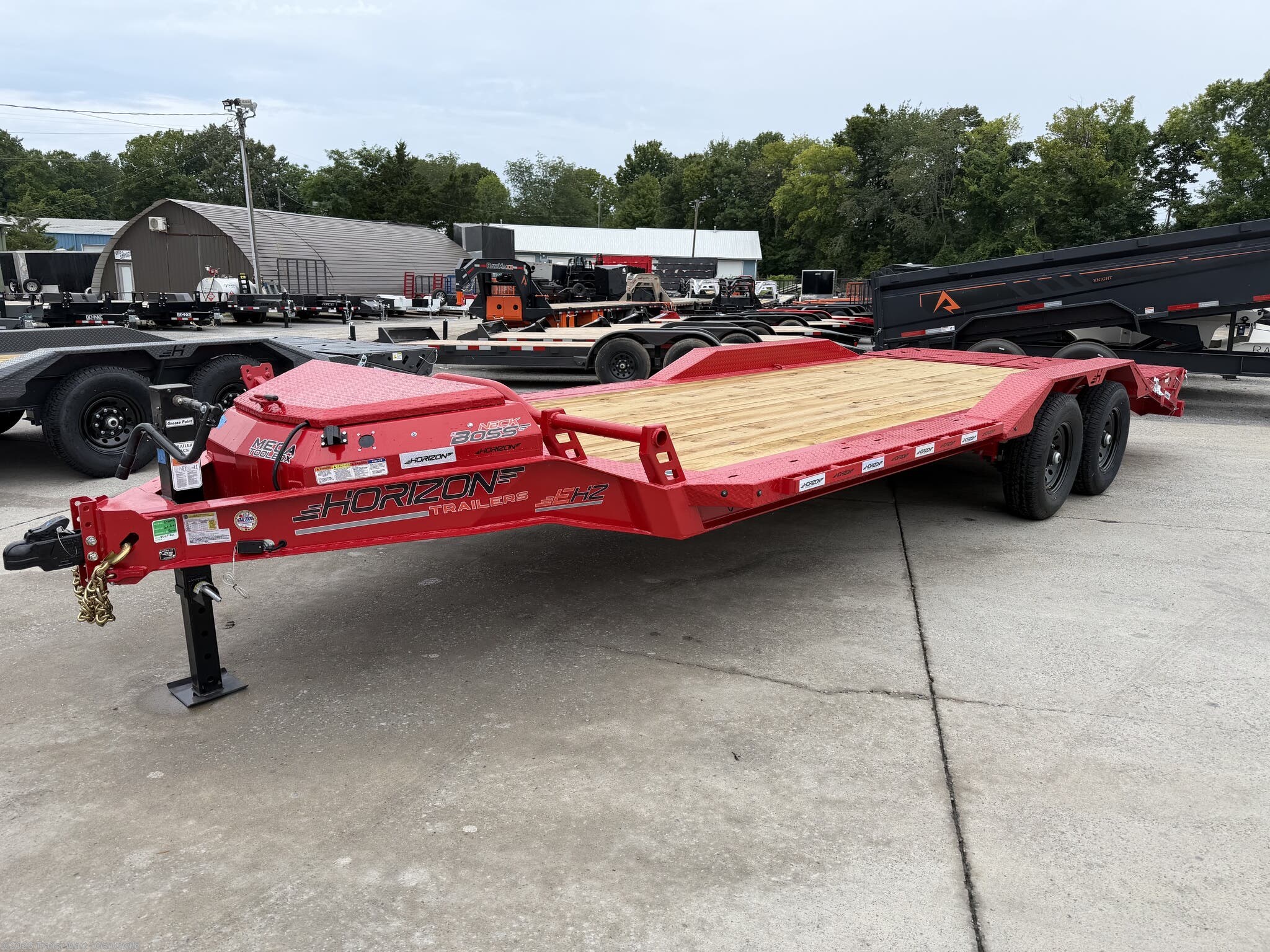 New 2027 Horizon EHZ 8.5x20' BP EQUIPMENT TRAILER 7K available in Clarksville, Tennessee