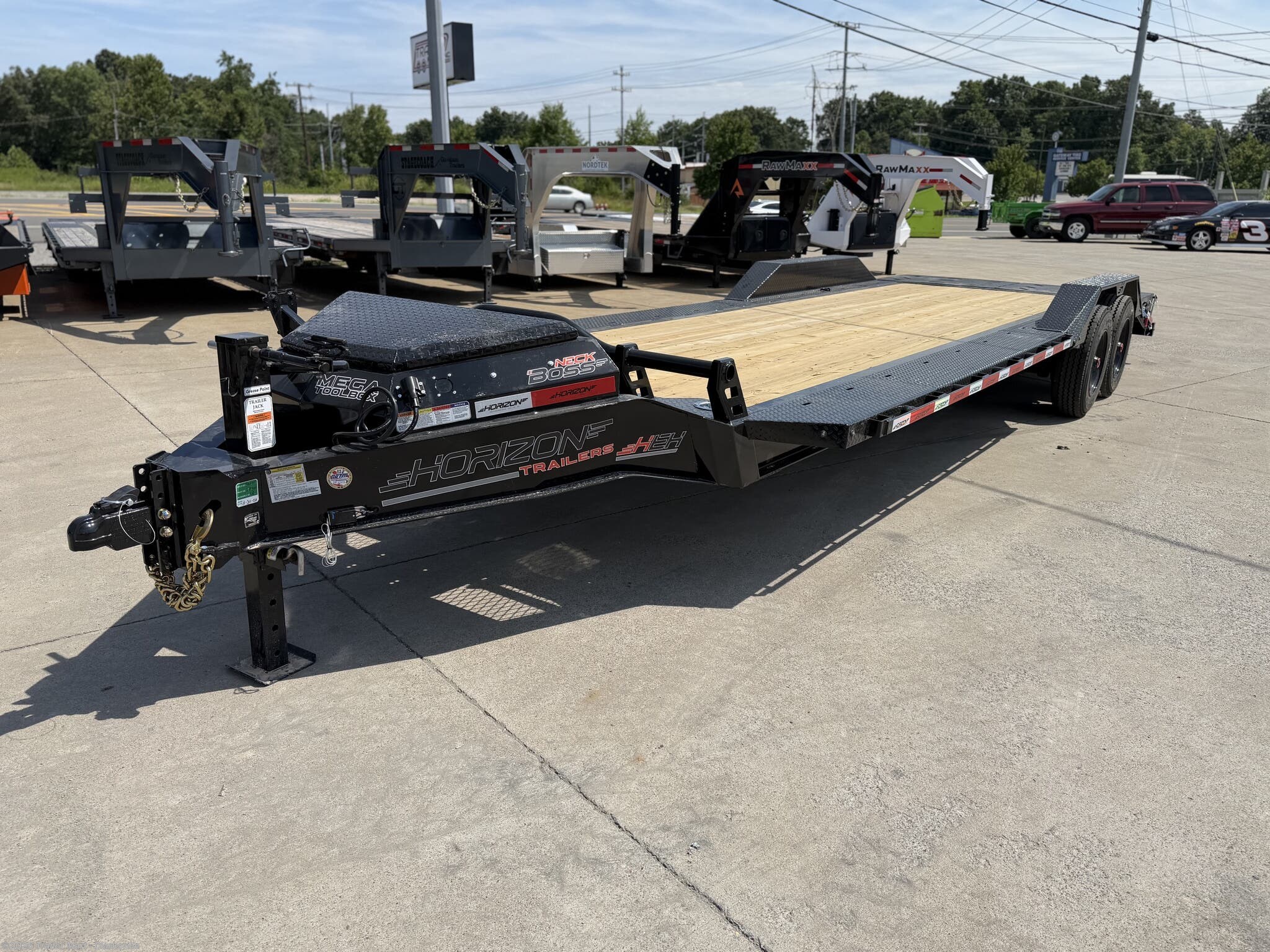 2027 Horizon HEH 8.5x24' BP EQUIPMENT TRAILER 10K