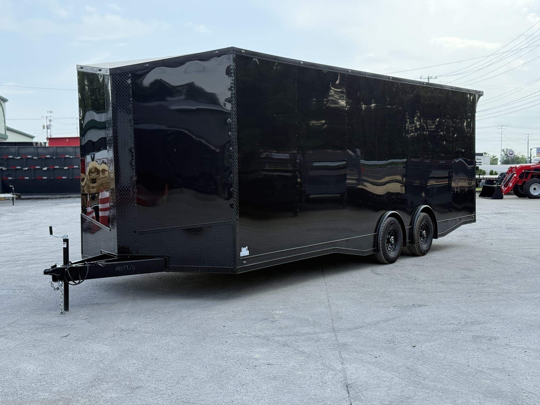 2026 Black Label 8.5x24' Enclosed by Steel Pines Cargo from Trailer Mart - Clarksville in Clarksville, Tennessee