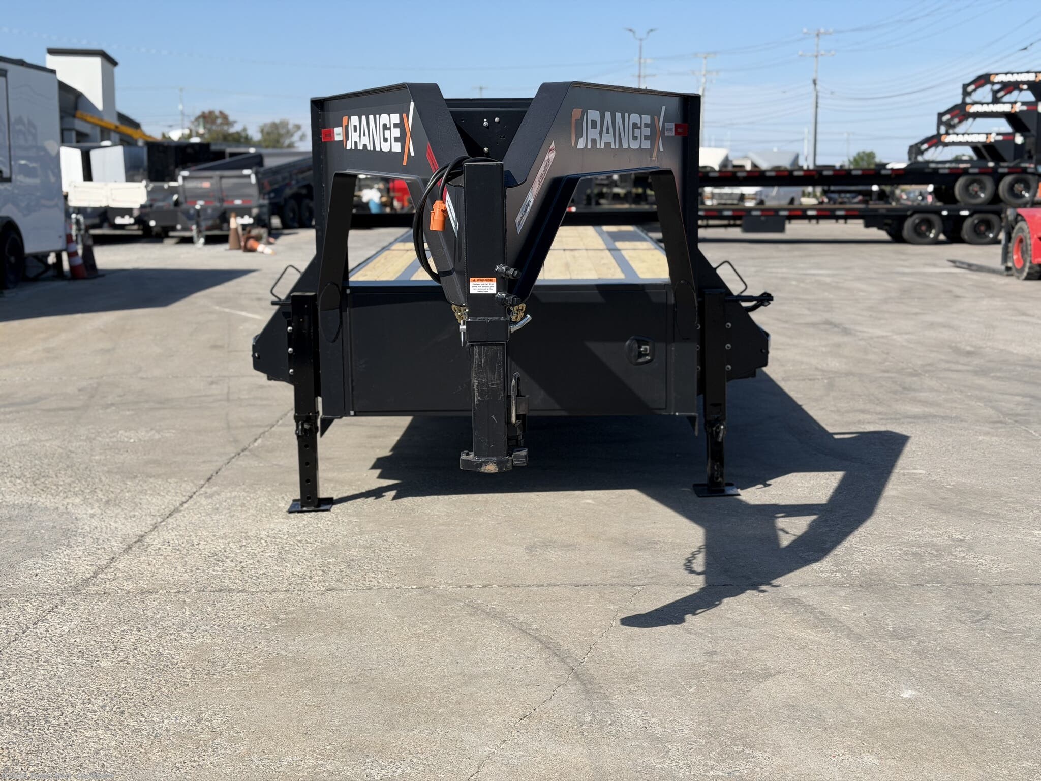 2027 RawMaxx OrangeX 16GN 35+5 - New Hotshot Trailer for sale by Trailer Mart - Clarksville in Clarksville, Tennessee