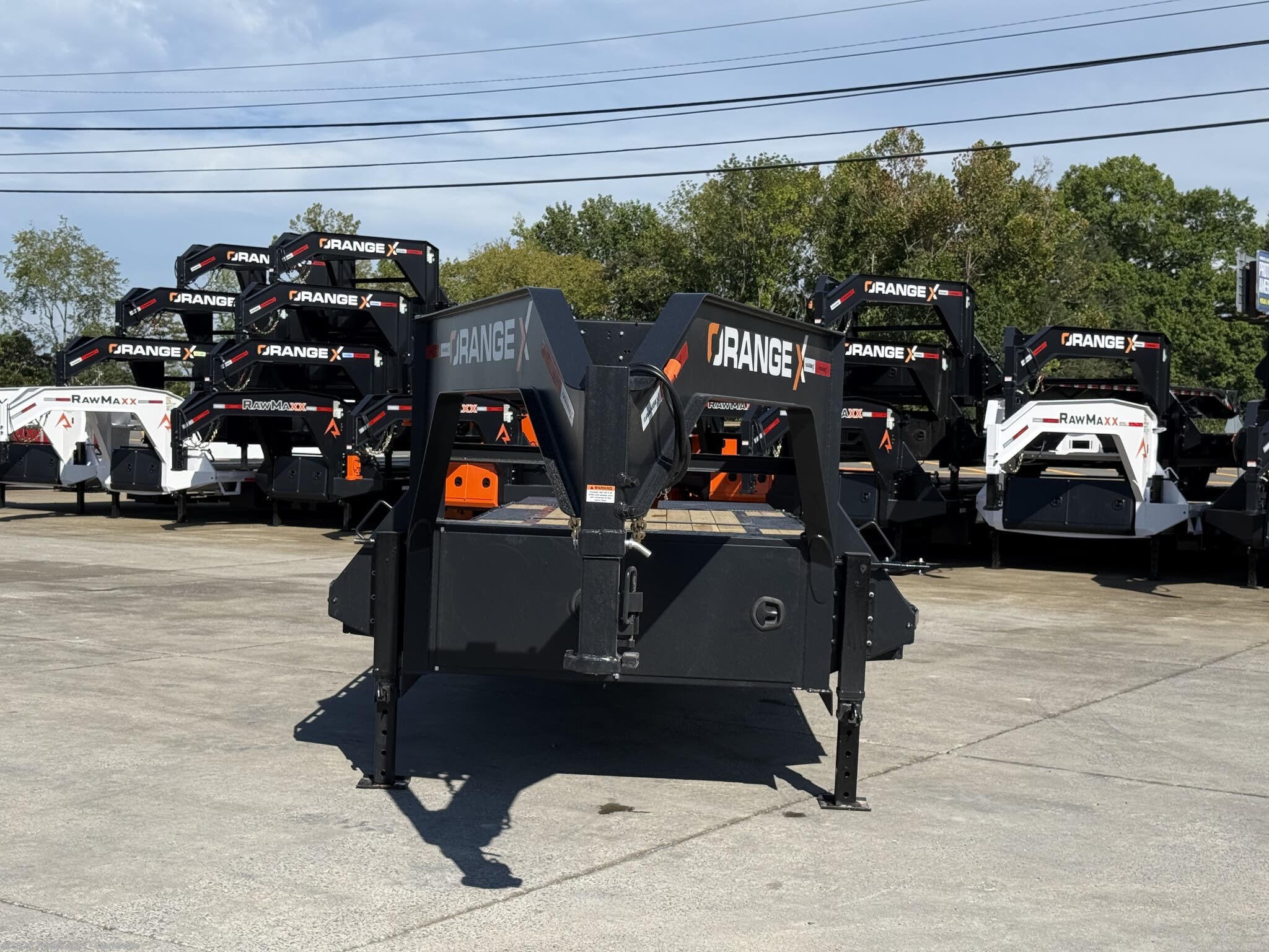 2027 RawMaxx OrangeX 14GN 27+5 - New Hotshot Trailer for sale by Trailer Mart - Clarksville in Clarksville, Tennessee