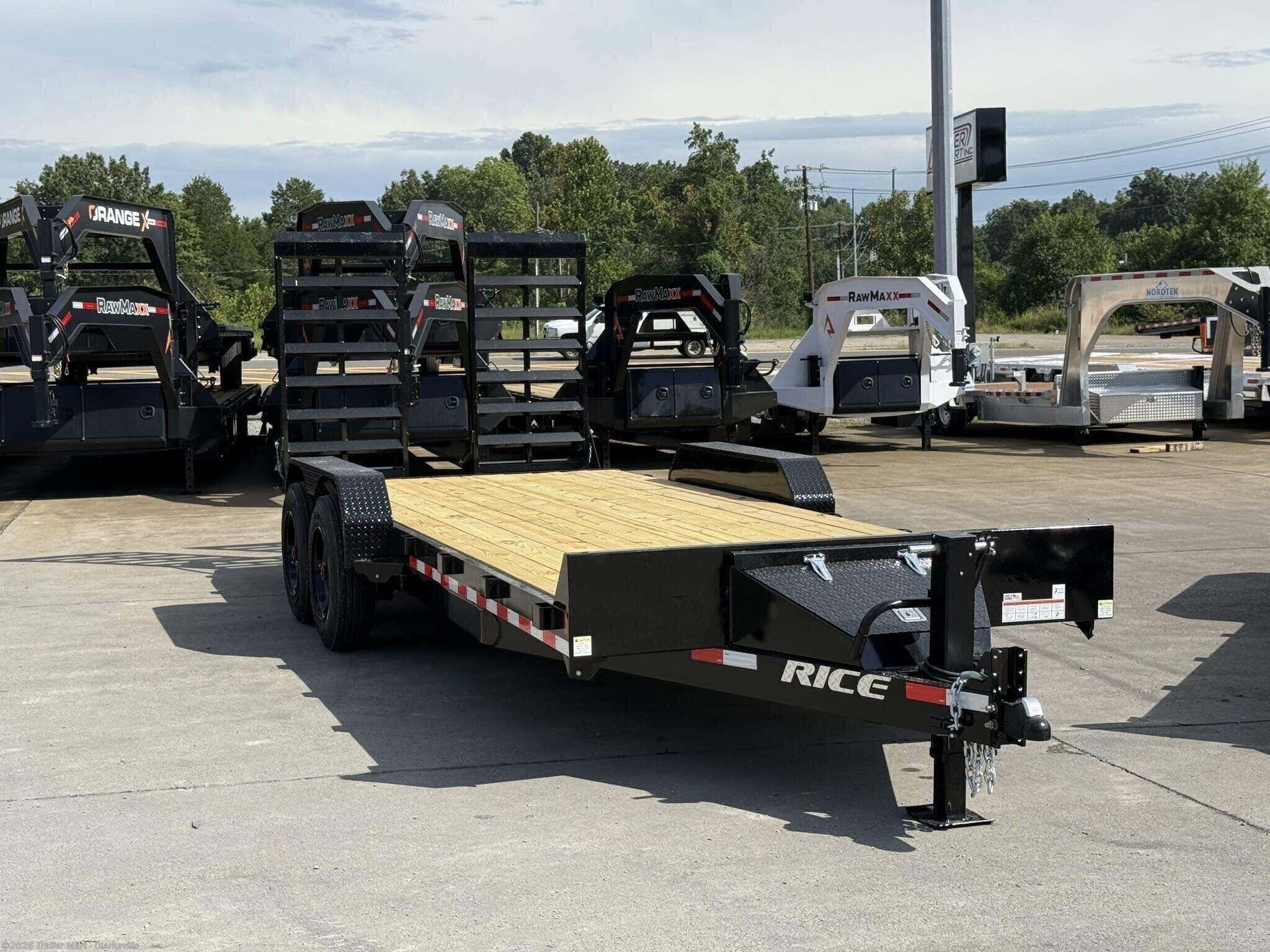 2026 Rice Trailers 18+2 16K Equipment