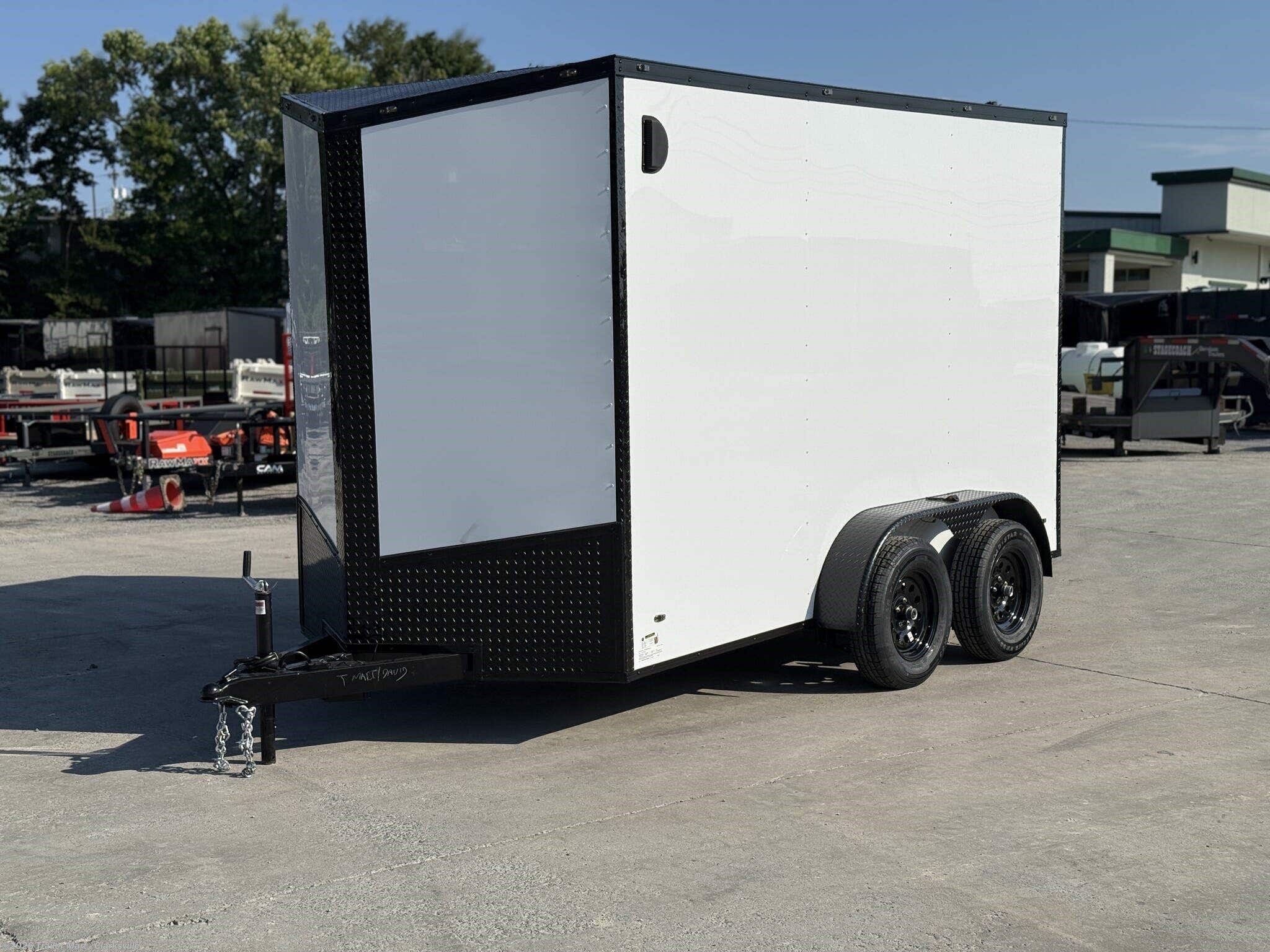 2027 Steel Pines Cargo Black Label 6x12' Enclosed