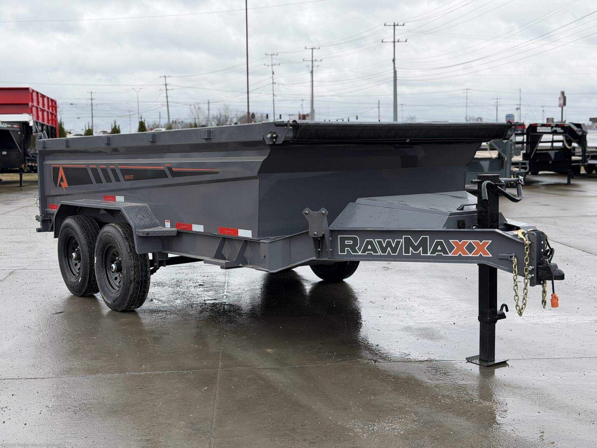 2026 RawMaxx Knight Edition 7x14 14k MidSide Dump