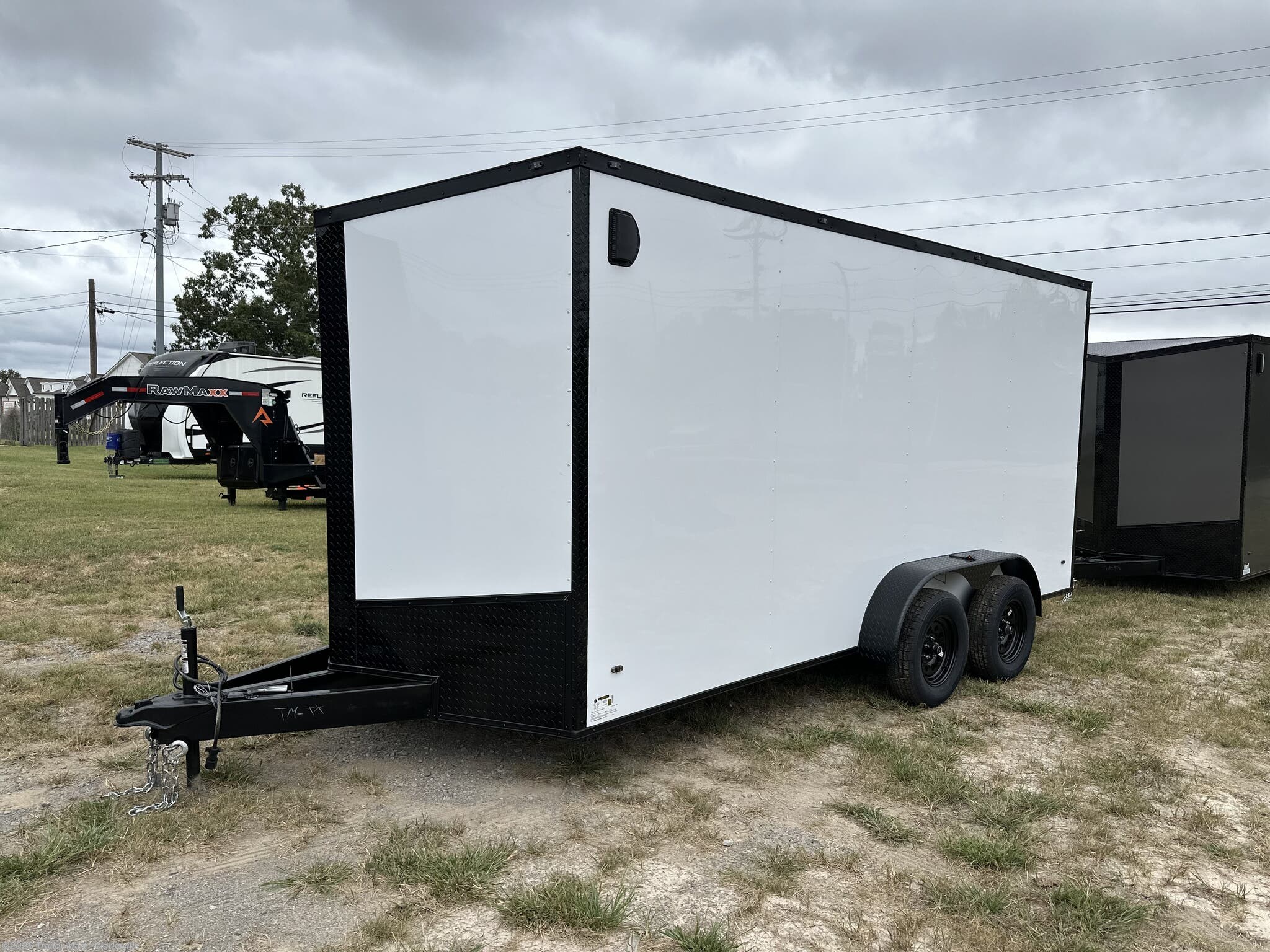2027 Steel Pines Cargo Black Label 7x16' Enclosed
