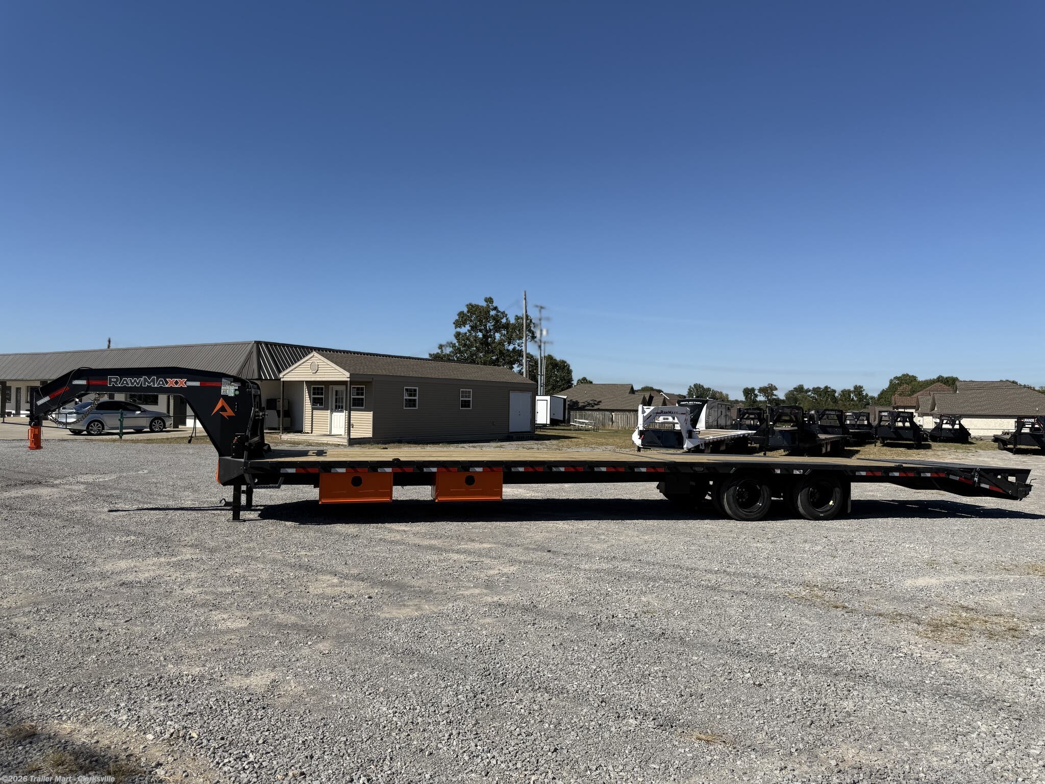 2027 RawMaxx FDX Dual FDX 35+5 25GN Mid-Knight Series - New Hotshot Trailer for sale by Trailer Mart - Clarksville in Clarksville, Tennessee