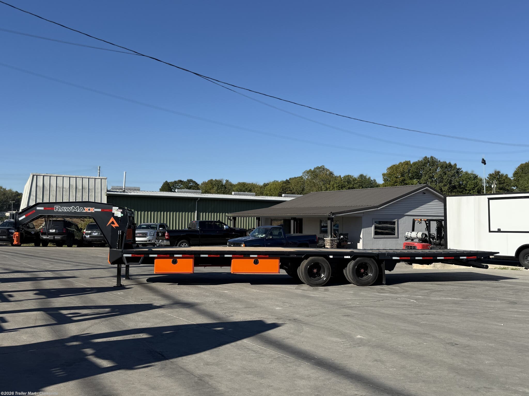 2027 RawMaxx 2027 RawMaxx 32' 30k Hydraulic Dovetail - New Hotshot Trailer for sale by Trailer Mart - Clarksville in Clarksville, Tennessee