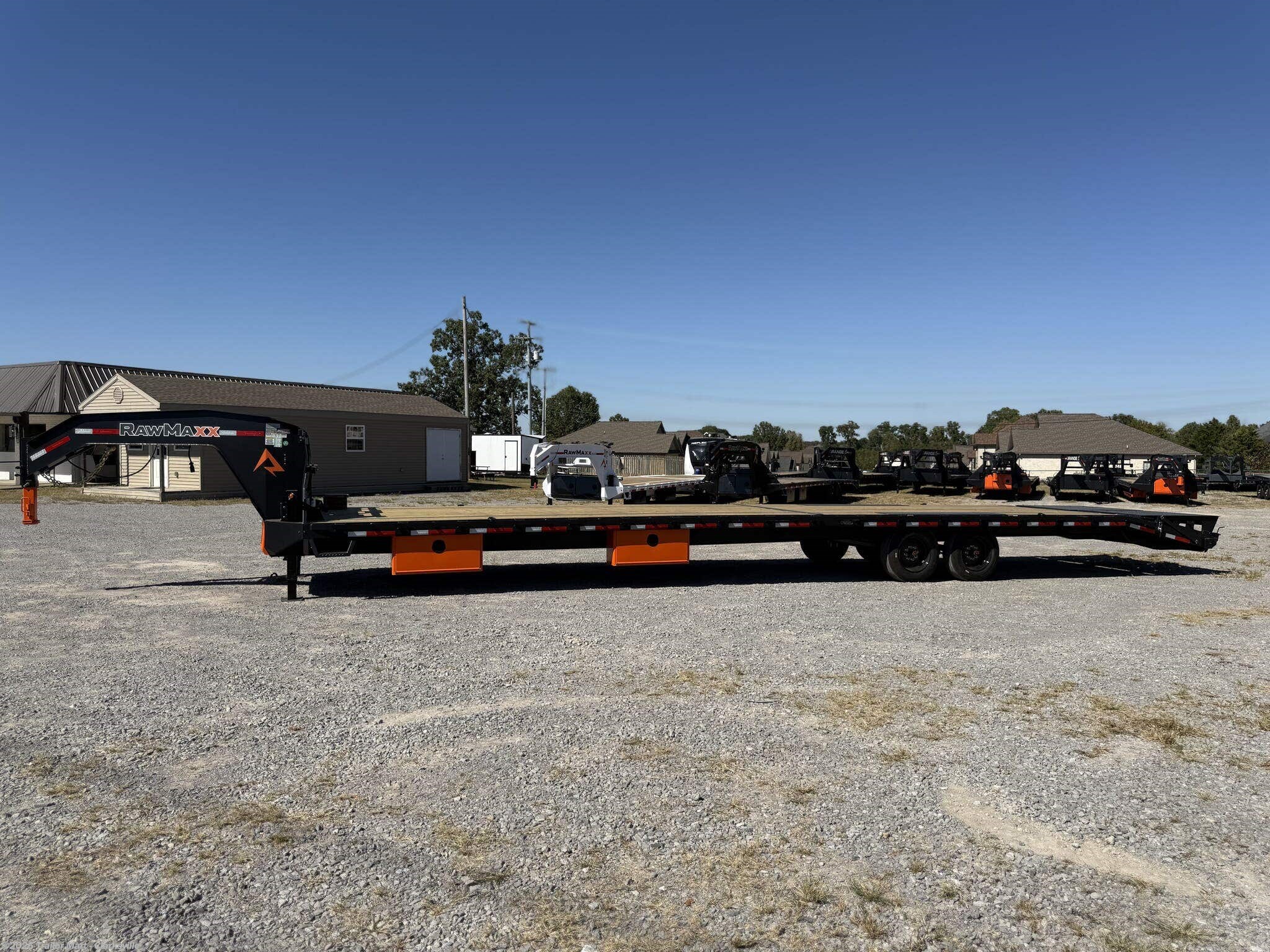 2027 RawMaxx FDX 35+5 SUPREME SERIES 16GN 8K - New Flatbed Trailer for sale by Trailer Mart - Clarksville in Clarksville, Tennessee
