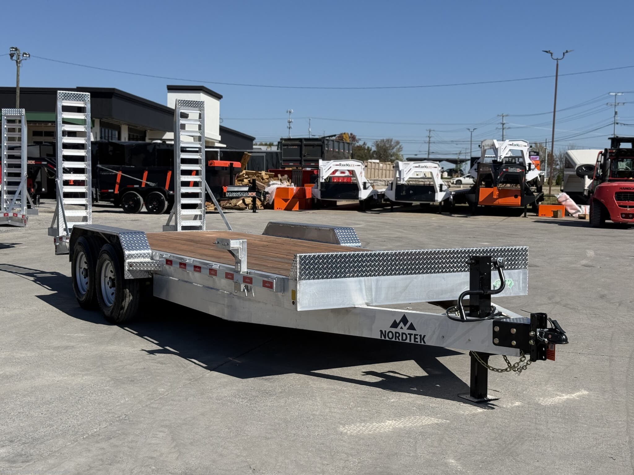 2027 Nordtek 20' 8k Aluminum Equipment Trailer