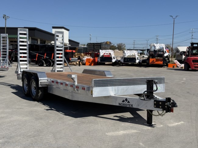 2027 Nordtek 20' 8k Aluminum Equipment Trailer
