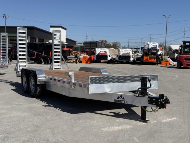 2027 Nordtek 20' 8k Aluminum Equipment Trailer