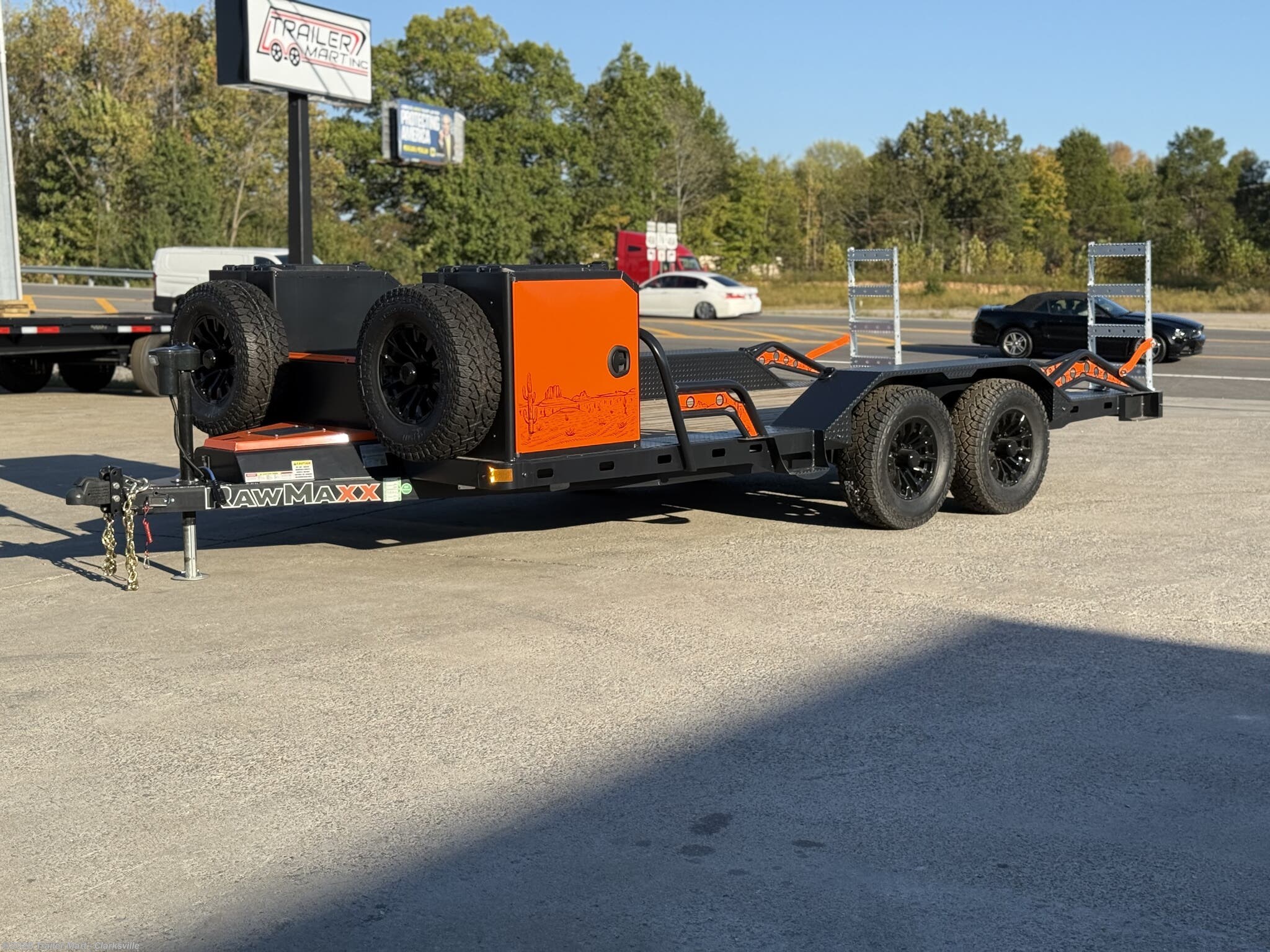 2027 RawMaxx 16' 10k RawMaxx Side by Side Trailer