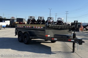 2027 Rice Trailers 14k HD Dump 7x14 7k Hydraulic Dump