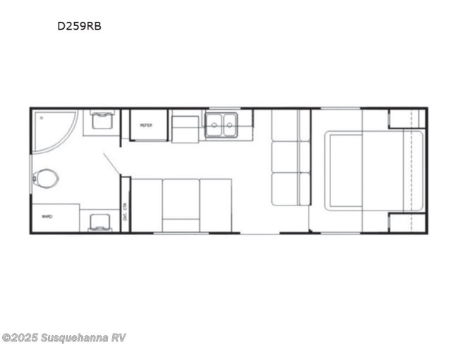 2022 Chinook Suite Dream D259RB - New Travel Trailer For Sale by Susquehanna RV in Bloomsburg, Pennsylvania