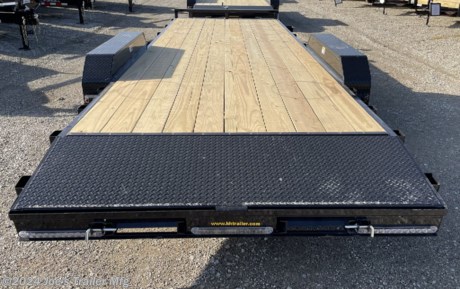 &lt;p&gt;&lt;strong&gt;H&amp;amp;H 82&quot;X18&#39; Car Hauler&lt;/strong&gt;&lt;/p&gt;
&lt;p&gt;5&quot; Steel Channel Frame, Crossmembers and Tongue&lt;/p&gt;
&lt;p&gt;HD Tube Bulkhead&lt;/p&gt;
&lt;p&gt;2-5/16&quot; A-Frame Coupler&lt;/p&gt;
&lt;p&gt;2K Rated Set-Back Jack W/ Foot&lt;/p&gt;
&lt;p&gt;2&#39; Steel Tread Plate Dovetail&lt;/p&gt;
&lt;p&gt;5&#39; Heavy Duty Steel Ramps (Rated For 6.5K)&lt;/p&gt;
&lt;p&gt;Lockable Ramp Carrier &amp;amp; Ramp Hook Bar&lt;/p&gt;
&lt;p&gt;Steel Formed Tread Plate Fenders&lt;/p&gt;
&lt;p&gt;(2) 3.5K EZ-Lube Spring Axles W/ Brakes&lt;/p&gt;
&lt;p&gt;ST205/75R15 Load Range C Tires&lt;/p&gt;
&lt;p&gt;Steel Rims&lt;/p&gt;
&lt;p&gt;Spare Tire Mount&lt;/p&gt;
&lt;p&gt;Stake Pockets&lt;/p&gt;
&lt;p&gt;Treated Wood Decking&lt;/p&gt;
&lt;p&gt;LED Lighting&lt;/p&gt;
&lt;p&gt;High Gloss Powder Coat Paint&lt;/p&gt;
&lt;p&gt;&amp;nbsp;&lt;/p&gt;