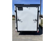 Alpha 6 x 12 white enclosed trailer