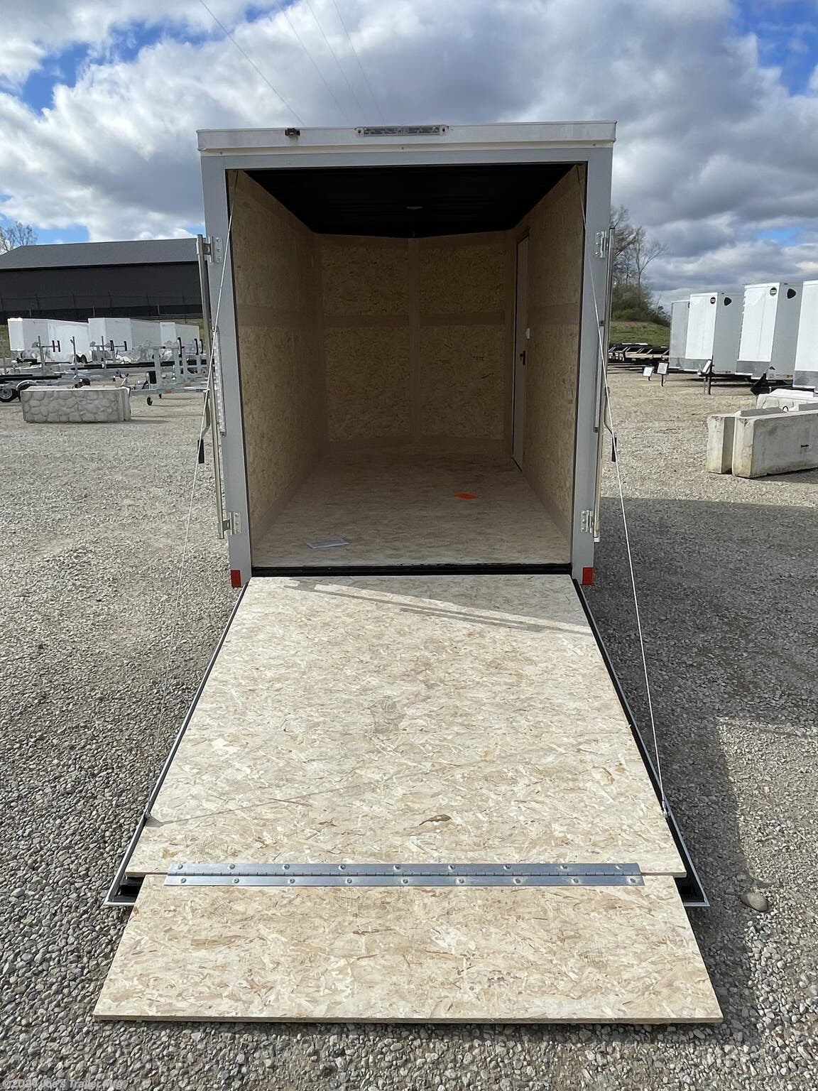 steel framed enclosed trailer