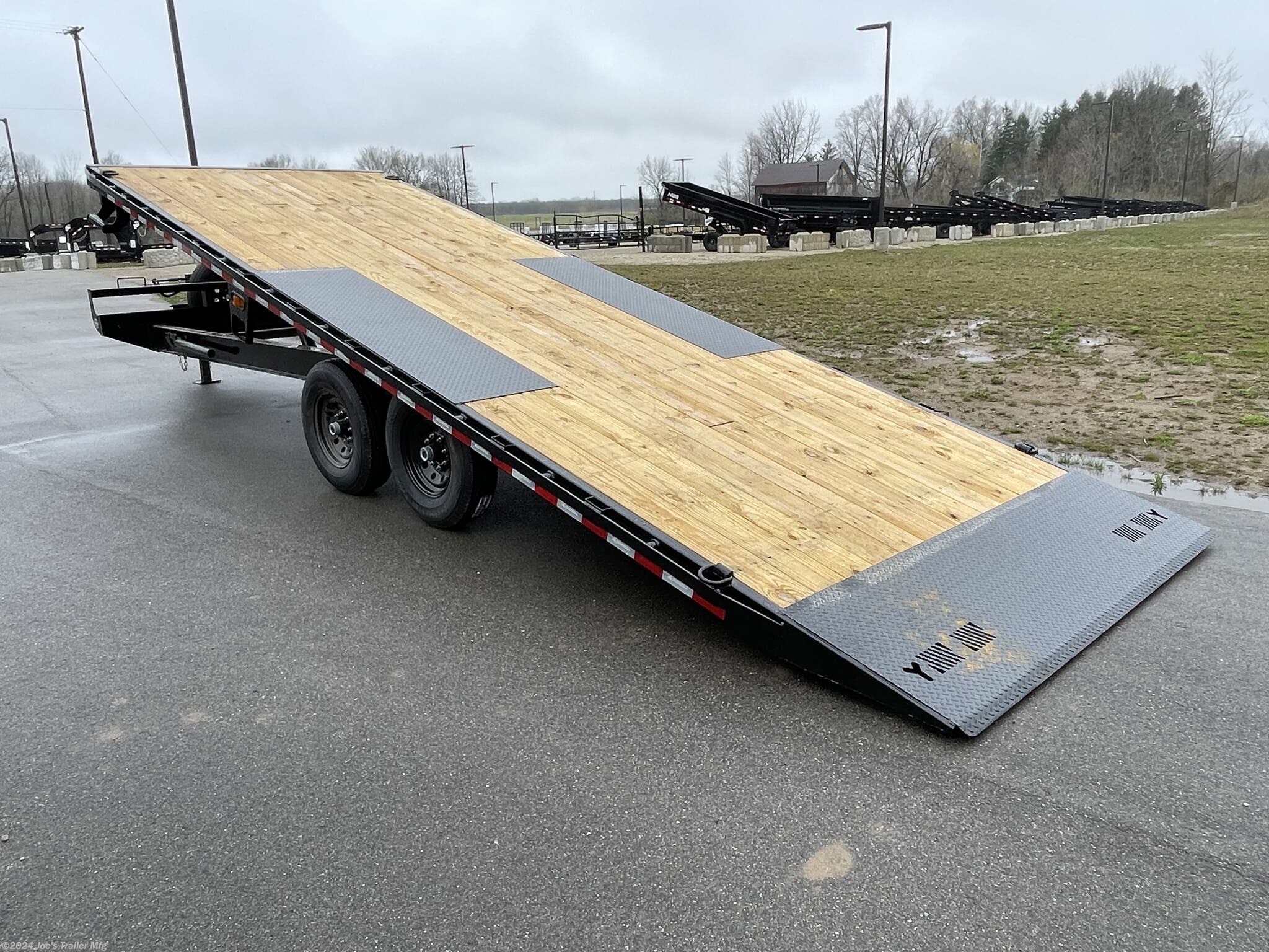 Deck over trailer