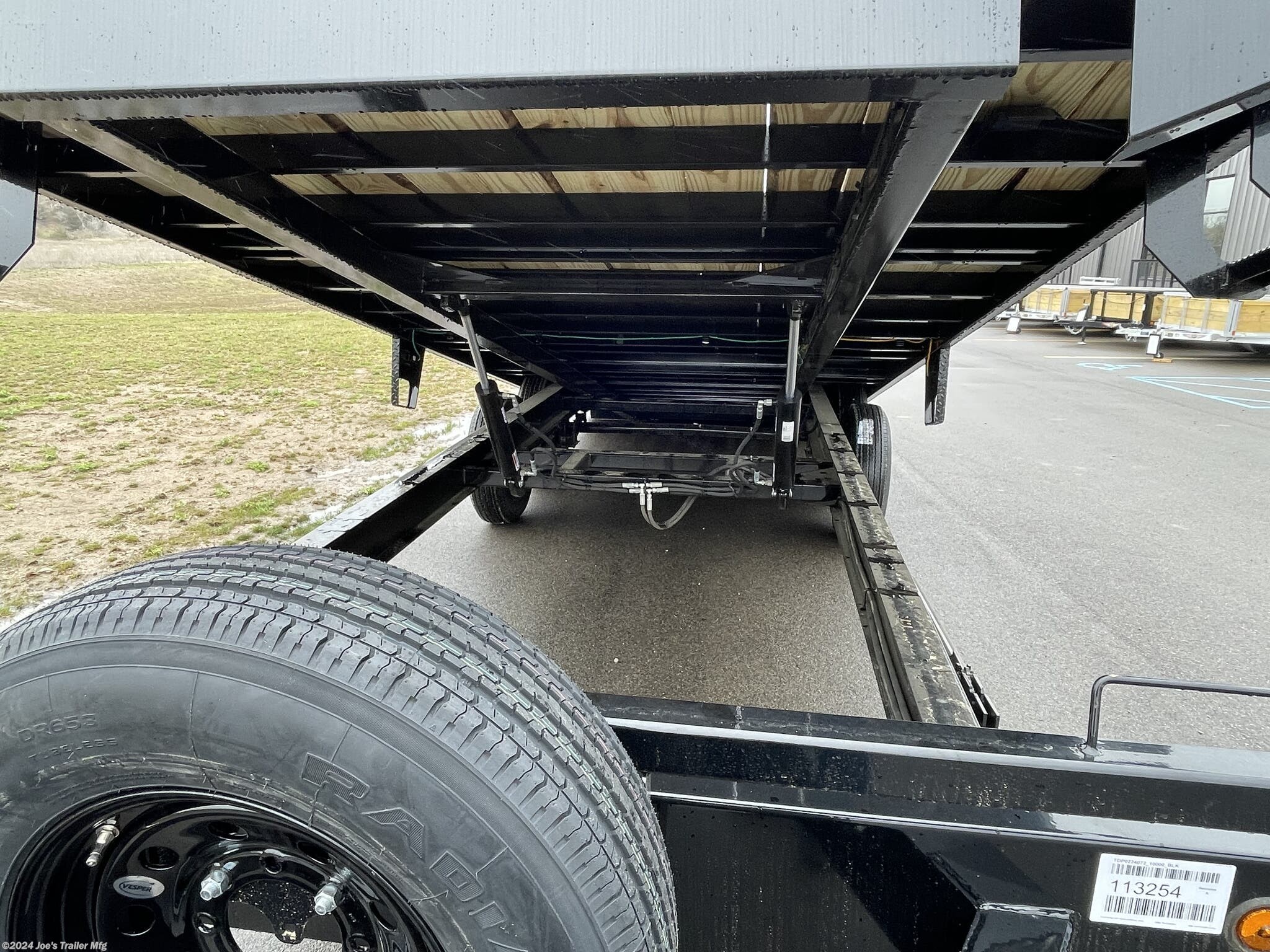 bumper pull equipment trailer