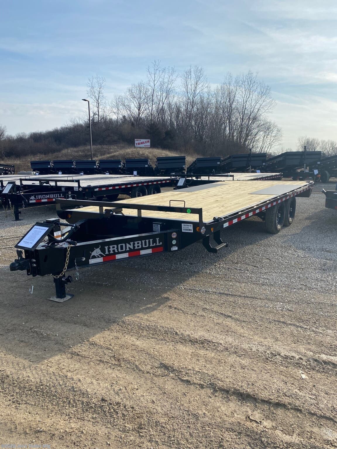 2024 IronBull FDP0220 - New Deckover/Flat Deck Trailer for sale by Joe's Trailer Mfg in Clarklake, Michigan