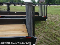 82x18 Tandem Solid Side Trailer, 12-Gauge Steel Frame Trailer, Steel Angle Crossmembers, 12-Gauge Steel Sides, 15" Tall Trailer Sides, 4" Steel Channel Tongue, A-Frame Posi-lock Coupler, Dual Safety Chains and Hooks, 2K Rated Set-Back Jack with Foot, 2x8 Treated Wood Decking, #1 Grade Wood Decking, Welded Front Board Retainer, Rear End Cap Trailer, 50" Spring Assisted Gate, Grab Handle Trailer, Steel Tread Plate Fenders, Spring Suspension Trailer, Easy Lube Hubs, Radial Tires Black Steel Wheels, Enclosed Sealed Wiring Harness, Full LED DOT Compliant Lighting, D-Rings Tie Downs, Spare Tire Mount, Brakes Equipped Trailer, Load Angle 22°, Ramp Length 50", Ramp Pivot Point Measurement. 82x18 Tandem Solid Side Trailer, 12-Gauge Steel Frame Trailer, Steel Angle Crossmembers, 12-Gauge Steel Sides, 15" Tall Trailer Sides, 4" Steel Channel Tongue, A-Frame Posi-lock Coupler, Dual Safety Chains and Hooks, 2K Rated Set-Back Jack with Foot, 2x8 Treated Wood Decking, #1 Grade Wood Decking, Welded Front Board Retainer, Rear End Cap Trailer, 50" Spring Assisted Gate, Grab Handle Trailer, Steel Tread Plate Fenders, Spring Suspension Trailer, Easy Lube Hubs, Radial Tires Black Steel Wheels, Enclosed Sealed Wiring Harness, Full LED DOT Compliant Lighting, D-Rings Tie Downs, Spare Tire Mount, Brakes Equipped Trailer, Load Angle 22°, Ramp Length 50", Ramp Pivot Point Measurement.