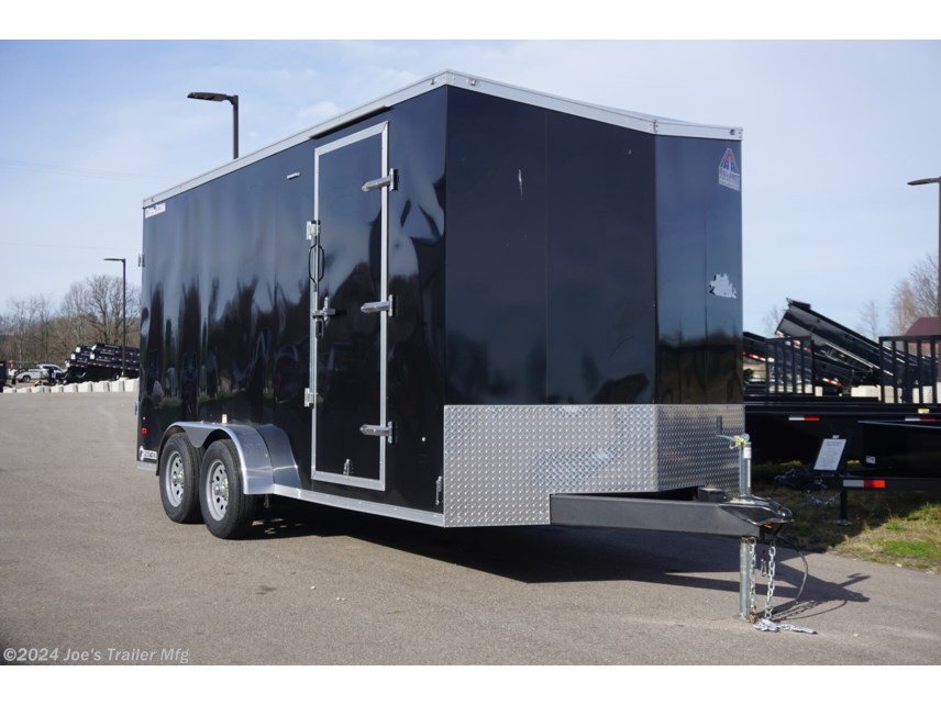 Haul-About 75” x 16’ enclosed trailer, 75” x 16’ trailer, Haul-About aluminum enclosed trailer, dual axle trailer, 2 x 3,500 lb axle trailer, aluminum cargo trailer, bumper pull enclosed trailer, black enclosed trailer, ST205/75R15 trailer tires, 15-inch trailer rims, electric brake trailer, 7,000 lb GVWR trailer, 4,314 lb payload trailer, 2,686 lb curb weight trailer, 75” wide trailer, 16’ long trailer, LED trailer lights, outside LED light with side door switch, 2,000 lb capacity D-rings, recessed floor D-rings, trailer with recessed D-rings, scoop vents trailer, trailer with flush lock, bar lock and flush lock, trailer with flip-up door, UTV trailer, enclosed UTV trailer, trailer for UTV Haul-About 75” x 16’ enclosed trailer, 75” x 16’ trailer, Haul-About aluminum enclosed trailer, dual axle trailer, 2 x 3,500 lb axle trailer, aluminum cargo trailer, bumper pull enclosed trailer, black enclosed trailer, ST205/75R15 trailer tires, 15-inch trailer rims, electric brake trailer, 7,000 lb GVWR trailer, 4,314 lb payload trailer, 2,686 lb curb weight trailer, 75” wide trailer, 16’ long trailer, LED trailer lights, outside LED light with side door switch, 2,000 lb capacity D-rings, recessed floor D-rings, trailer with recessed D-rings, scoop vents trailer, trailer with flush lock, bar lock and flush lock, trailer with flip-up door, UTV trailer, enclosed UTV trailer, trailer for UTV