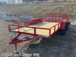 2025 Triple Crown Utility U6X14TG 5500 GVWR - New Utility Trailer for sale by Joe's Trailer Mfg in Clarklake, Michigan